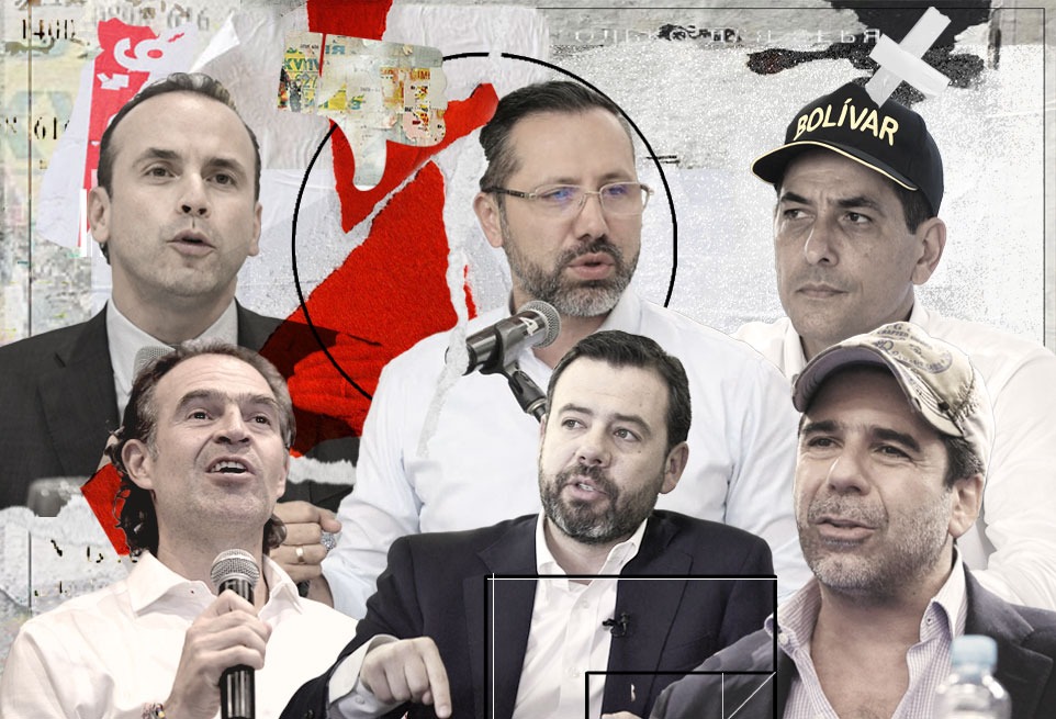 Así les fue a los alcaldes de las principales capitales en la reciente encuesta de Invamer Poll.