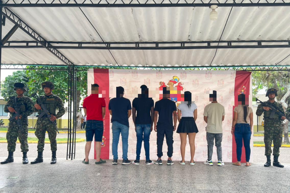 Siete disidentes de las Farc se entregaron en el Meta, entre ellos una menor reclutada
