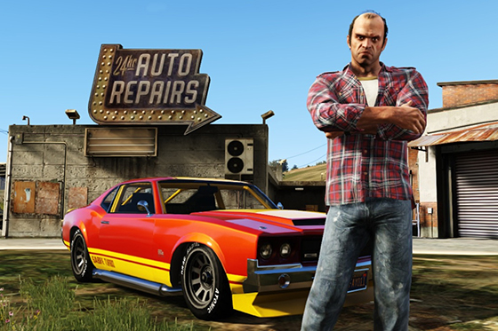 Grand Theft Auto  V, un videojuego de producción cinematográfica