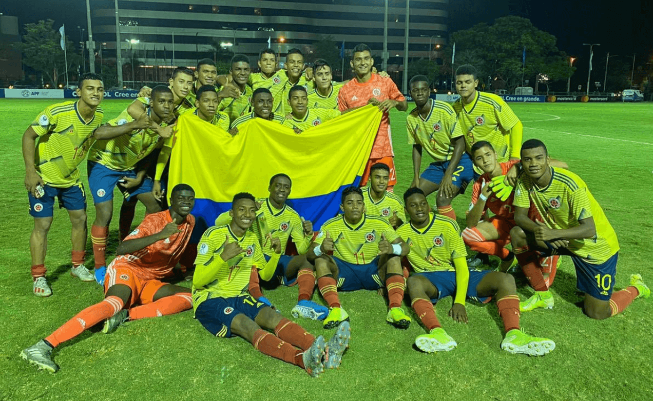 La selección Colombia sueña con el título del Sudamericano sub 15