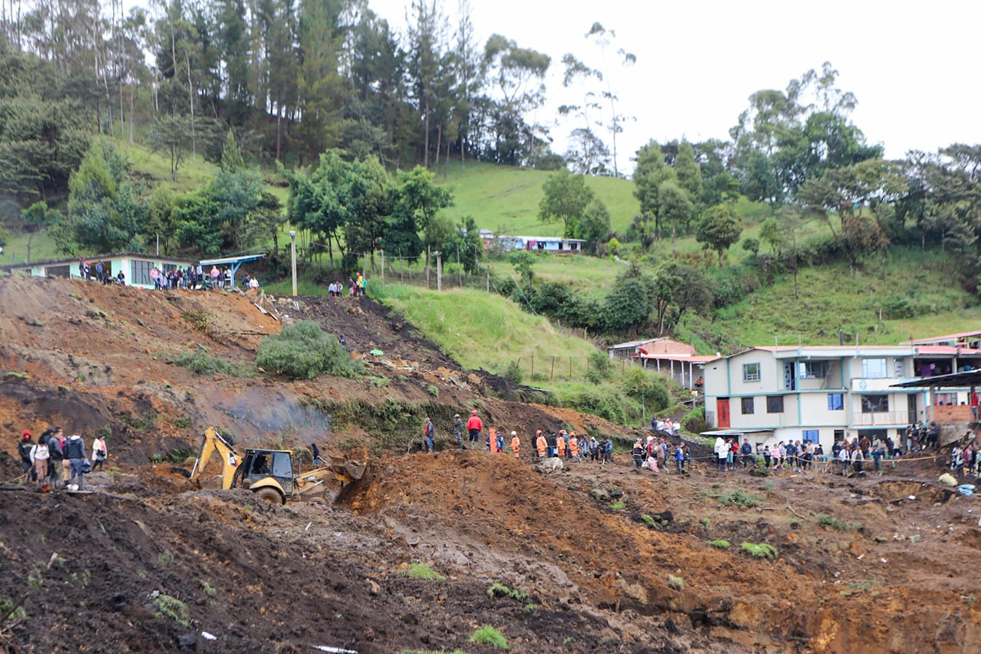 Rescataron el cuerpo de la séptima víctima mortal de avalancha en Mallama, Nariño