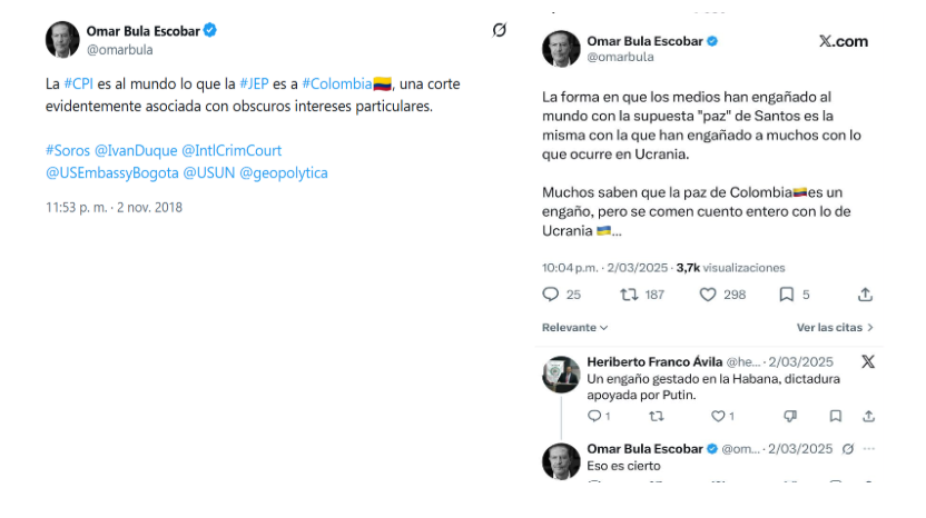 Trinos de Omar Bula