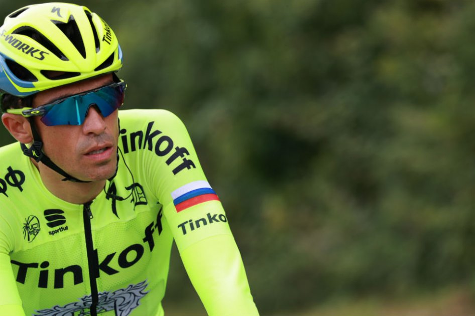 Alberto Contador se retiró en la octava etapa del Tour de Francia. Foto: AFP