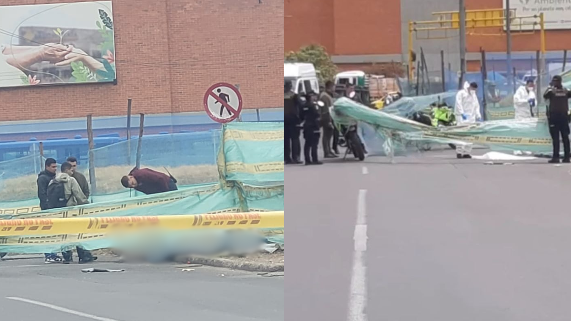 Encuentran a una persona muerta envuelta en un colchón en Kennedy
