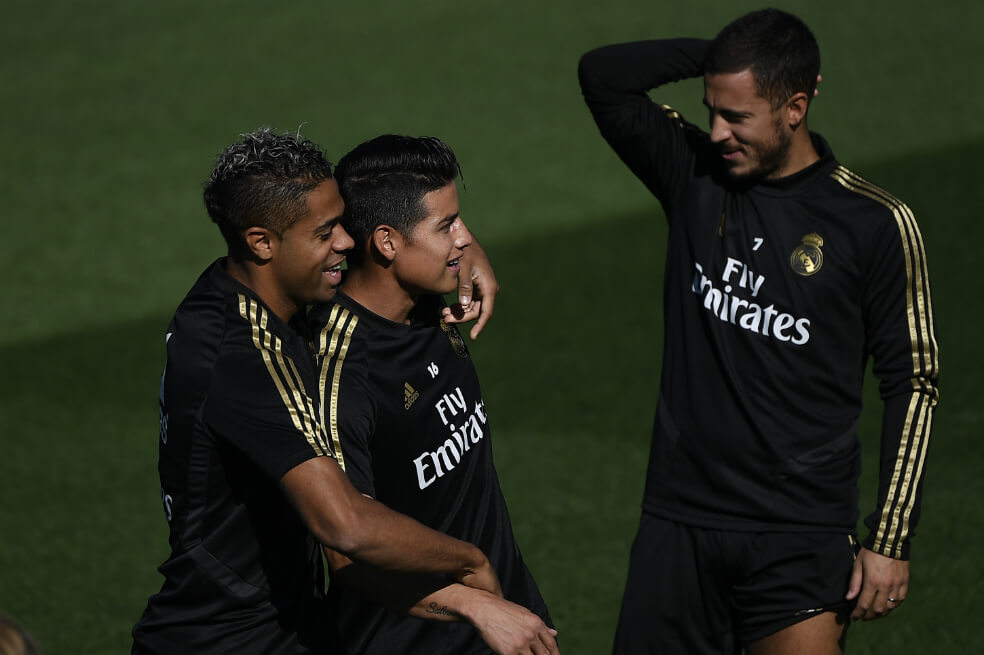 James podría reaparecer este sábado con Real Madrid
