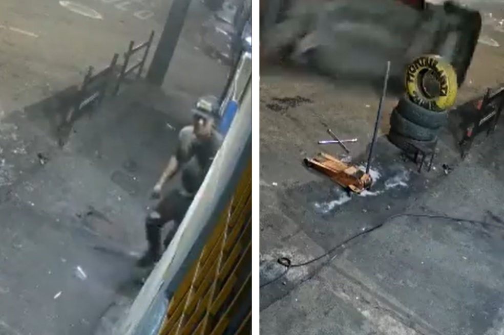 Video captó impactante accidente de conductor borracho en Bello, Antioquia