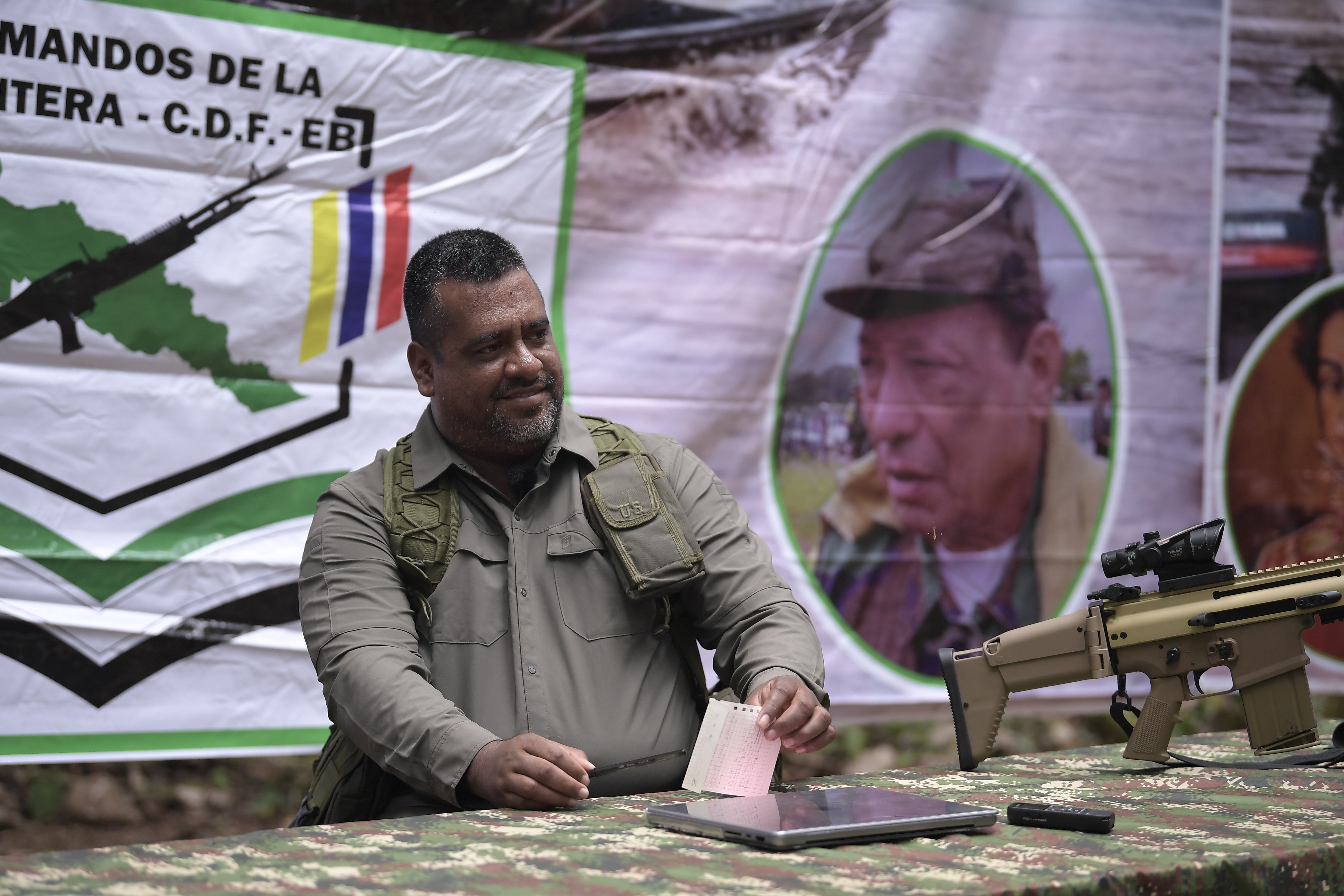 Alias "Araña", jefe máximo de "Comandos de la Frontera", grupo adscrito a la Segunda Marquetalia y disidente del Acuerdo Final firmado con las FARC.
