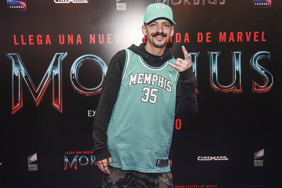 Julián Valencia premier película Morbius