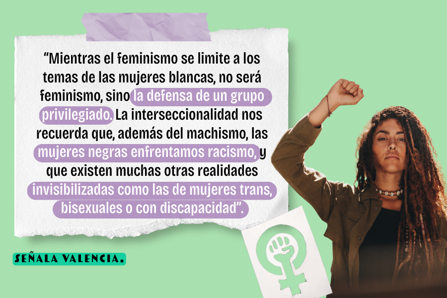 Cuando ser mujer negra significa enfrentar dos mundos de discriminación al mismo tiempo.