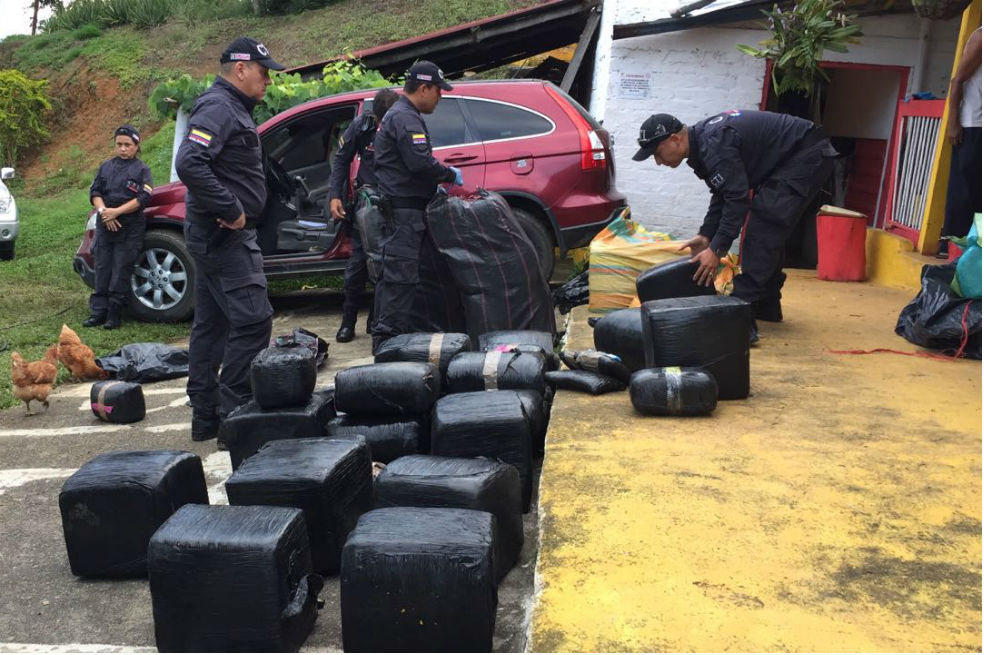 Incautan 300 kilos de marihuana en Eje cafetero