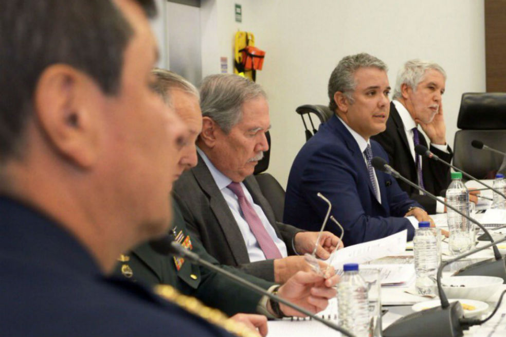 Más policías y menos homicidios, las promesas de Duque con Bogotá
