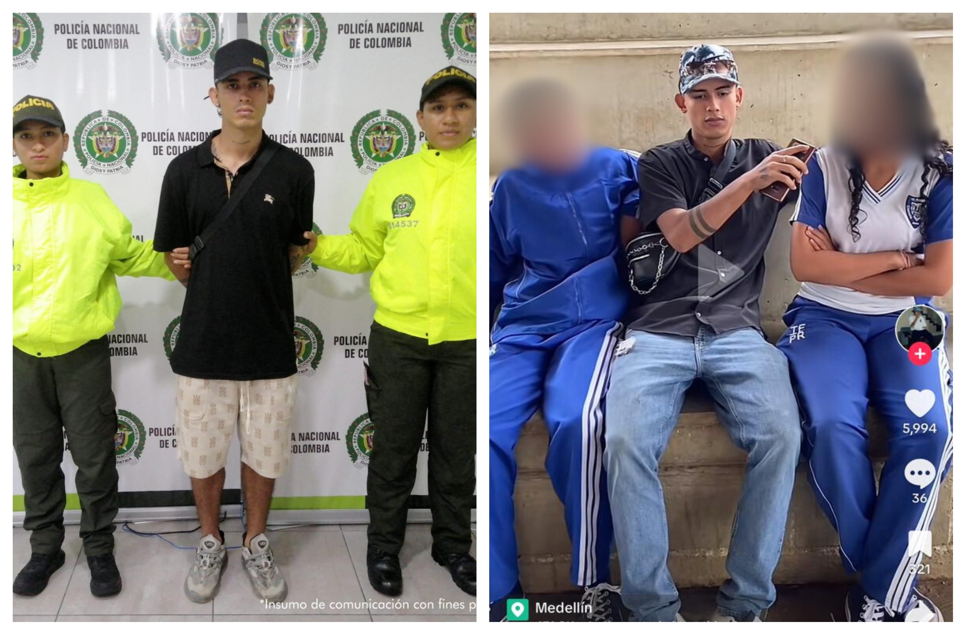 Influenciador colombiano, detenido tras ser señalado de delitos contra la niñez