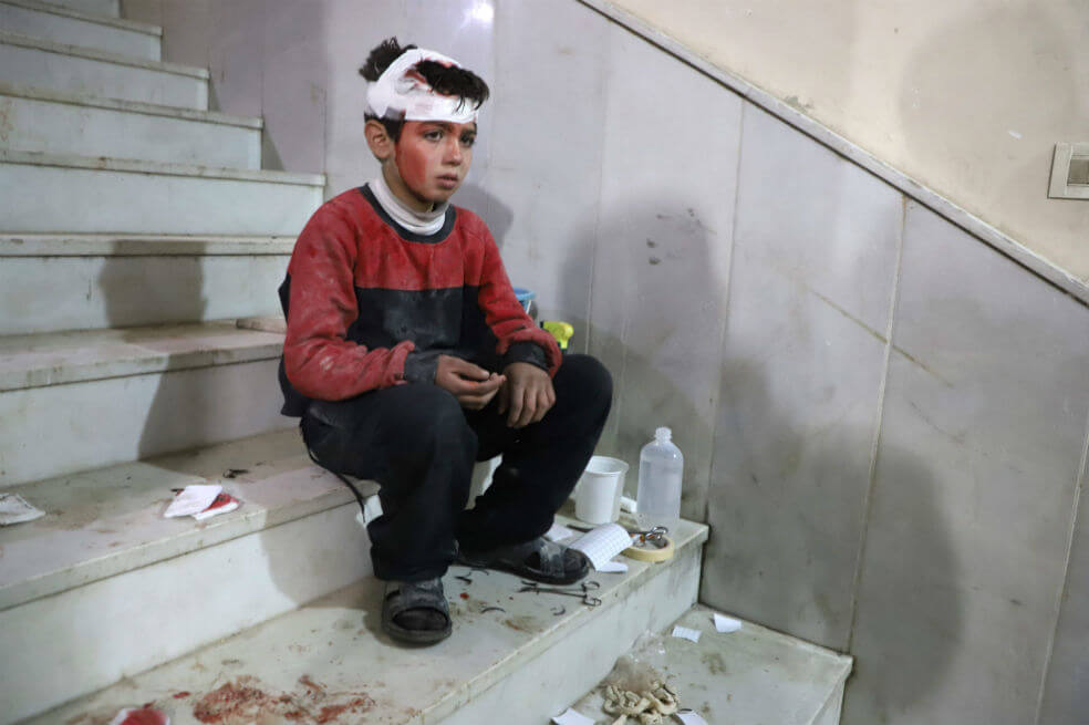 Los niños que sólo han conocido la guerra