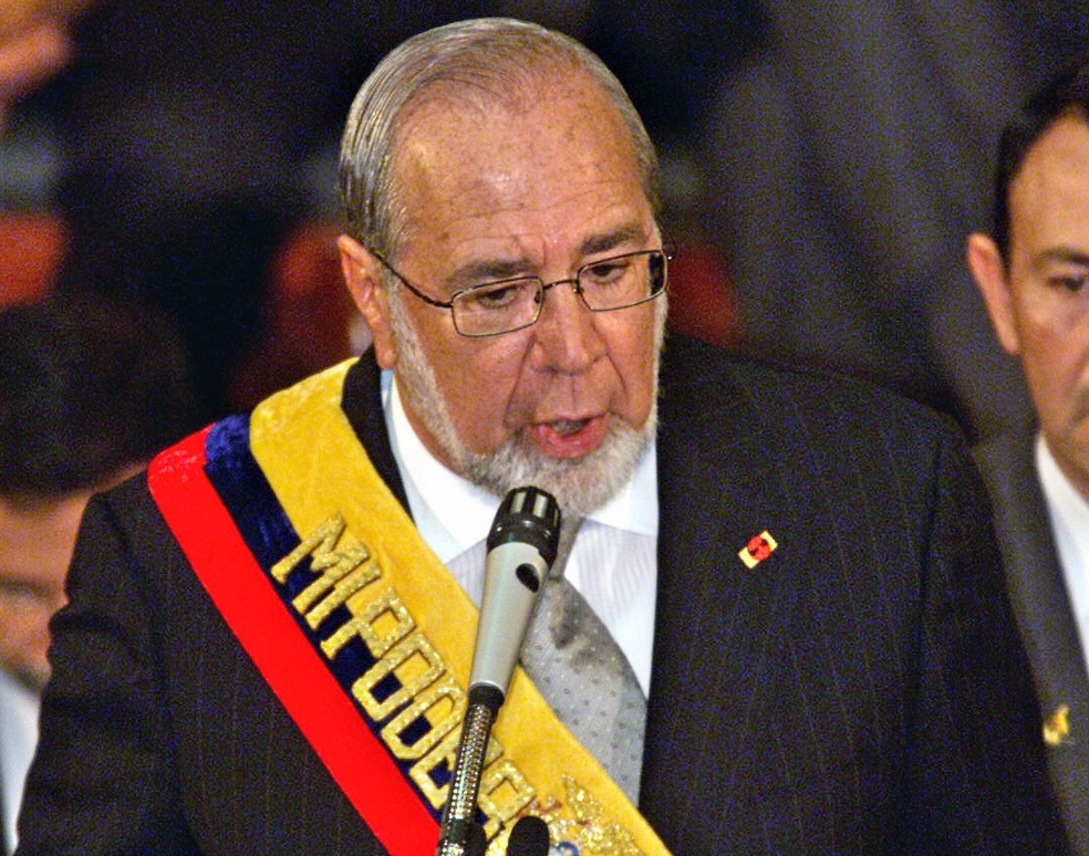 Muere Gustavo Noboa, expresidente de Ecuador  artífice de dolarización en ese país