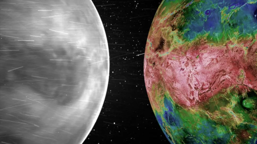 La Nasa obtiene primeras imágenes con luz visible de la superficie de Venus