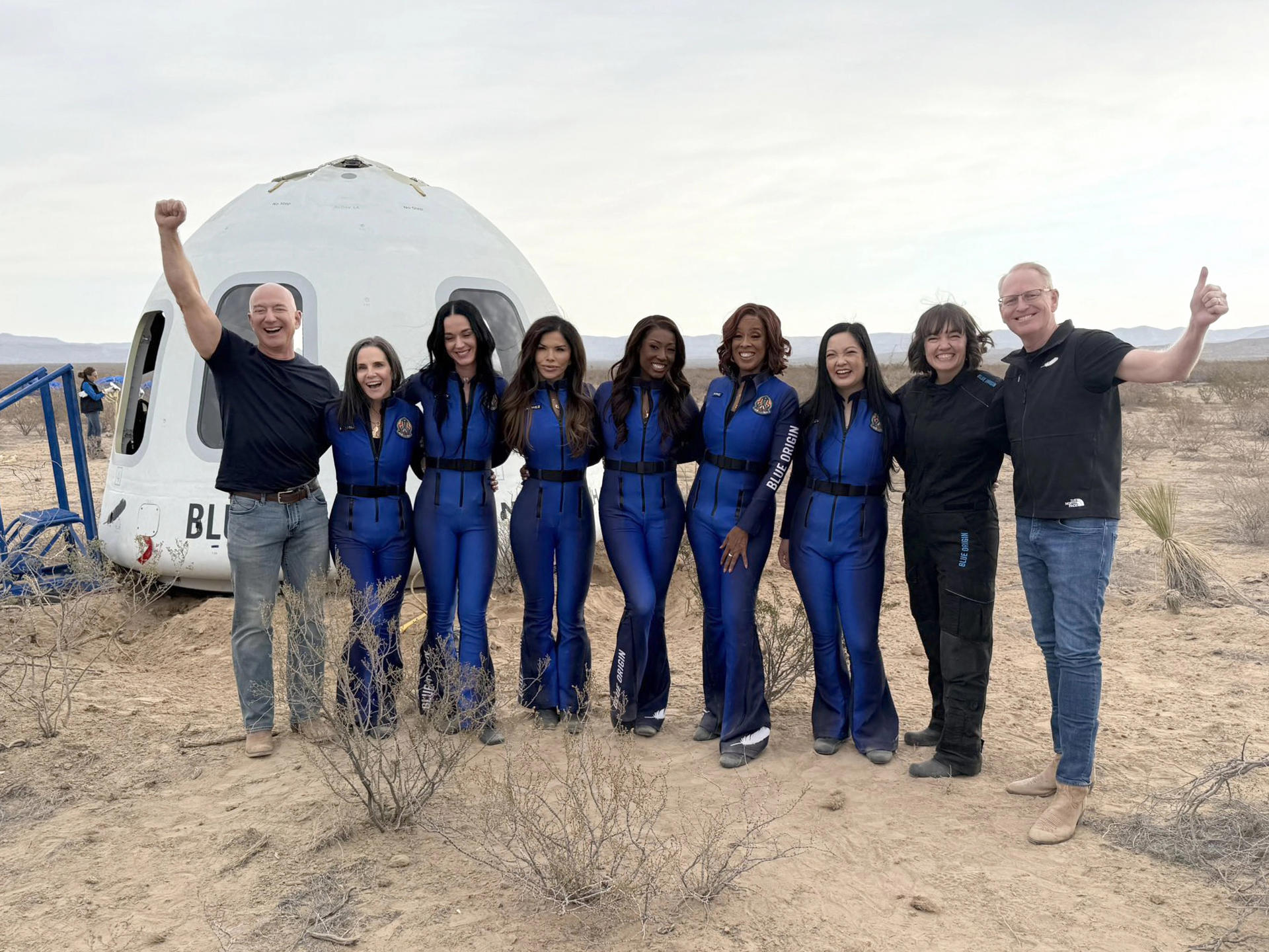El turismo espacial disfrazado de acto feminista