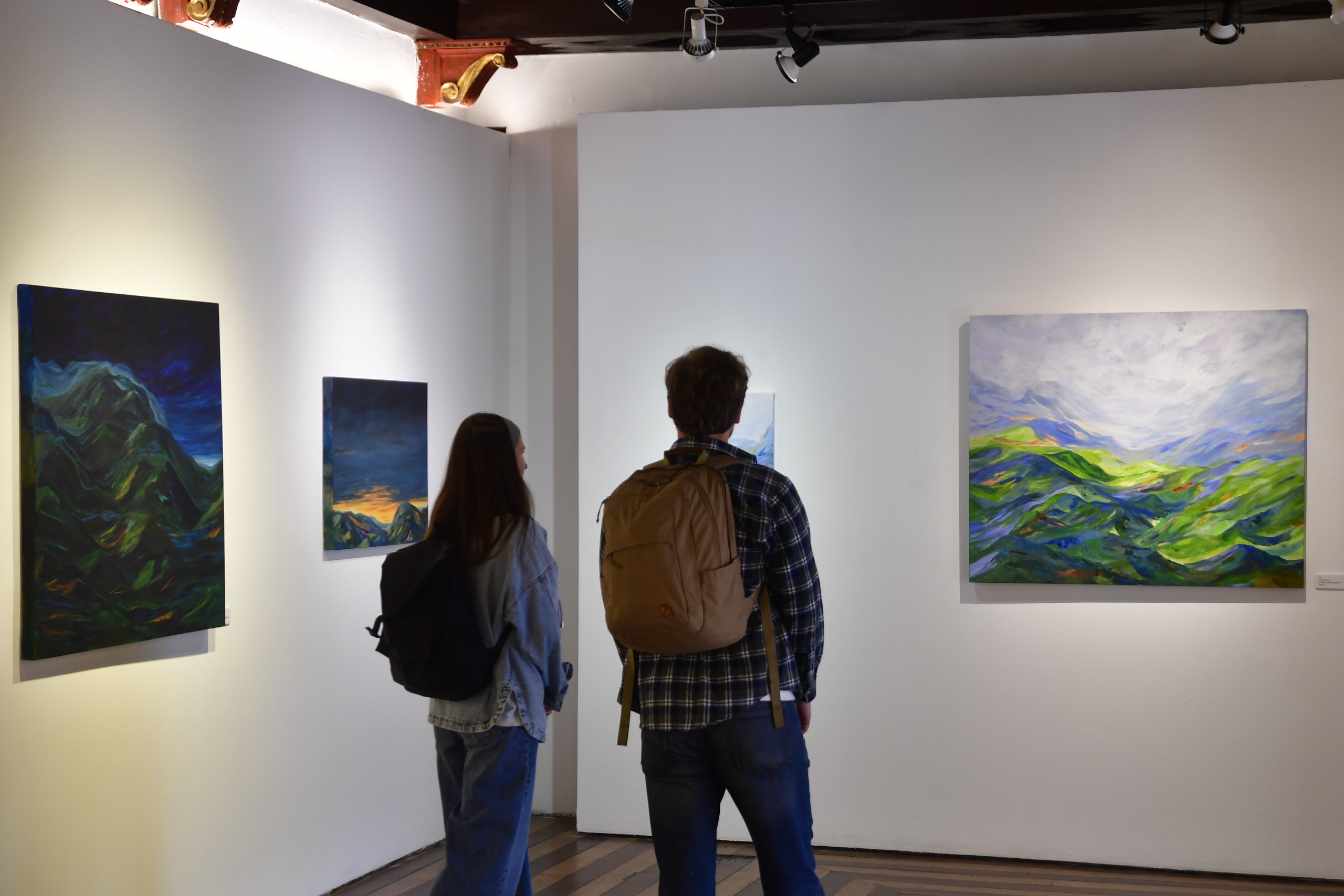 “Panorámicas de la sabana” será exhibida hasta el 29 de marzo.