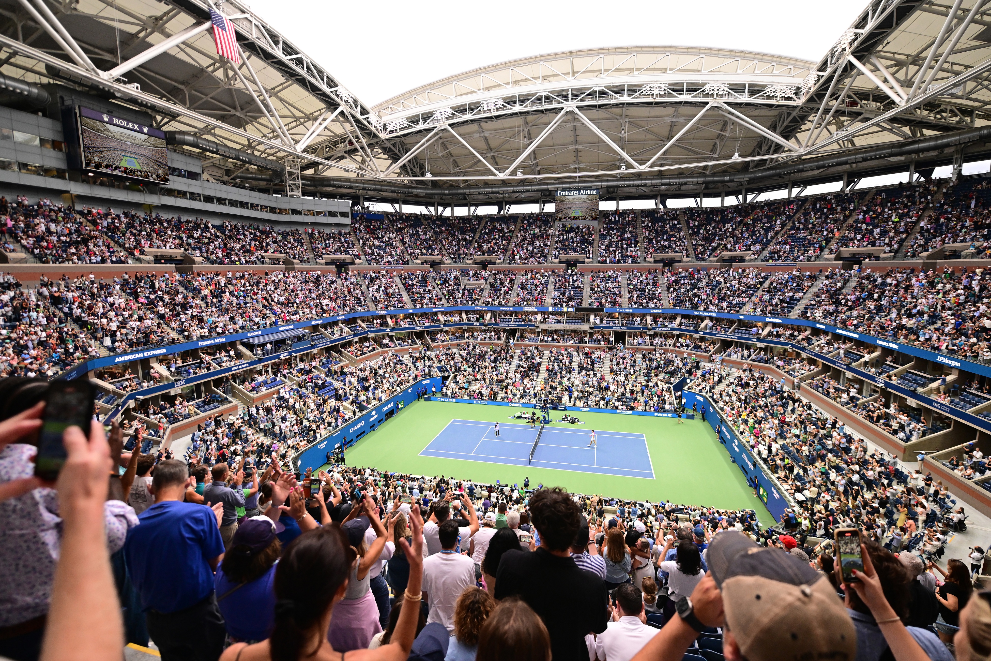 US Open en Flushing Meadows, Queens.