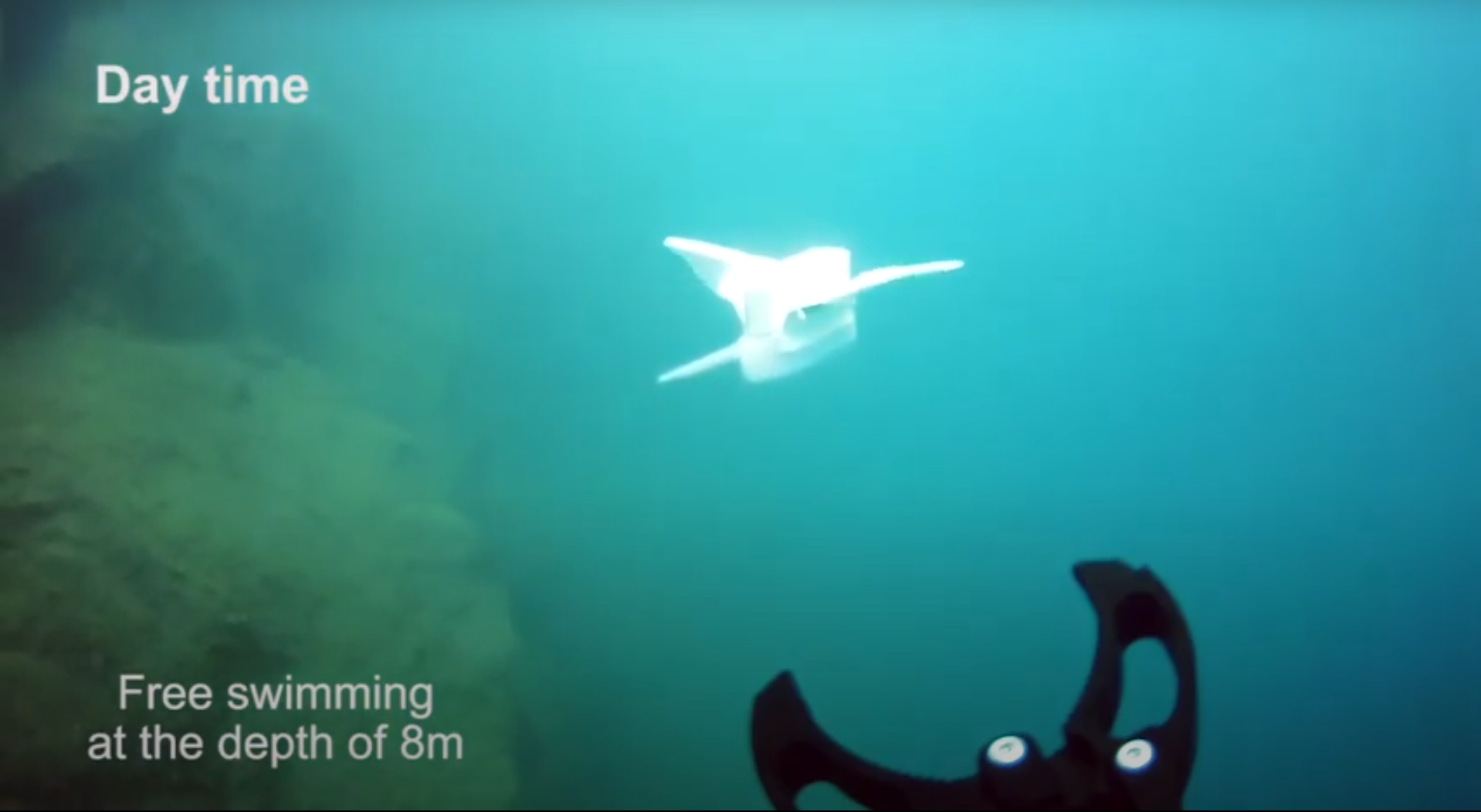 Un robot chino consigue nadar en las profundidades de las Marianas