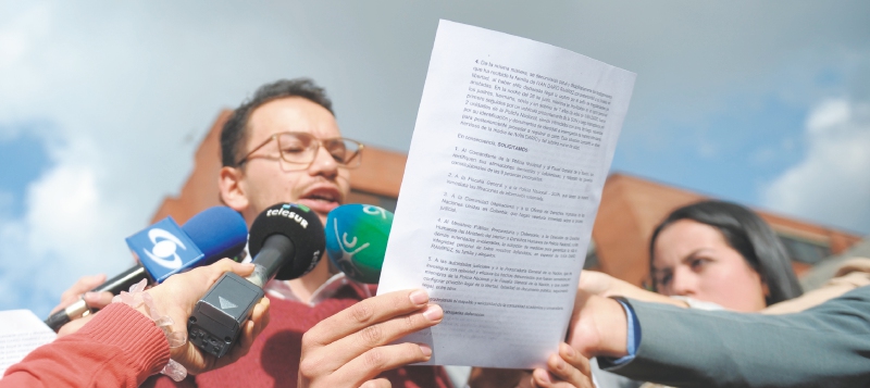 Complejo debate sobre ataque al Andino