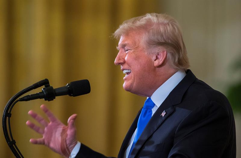 Trump presume de resultado "histórico" en el Senado durante las legislativas
