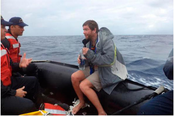 Armada rescata a ciudadano norteamericano en el Caribe