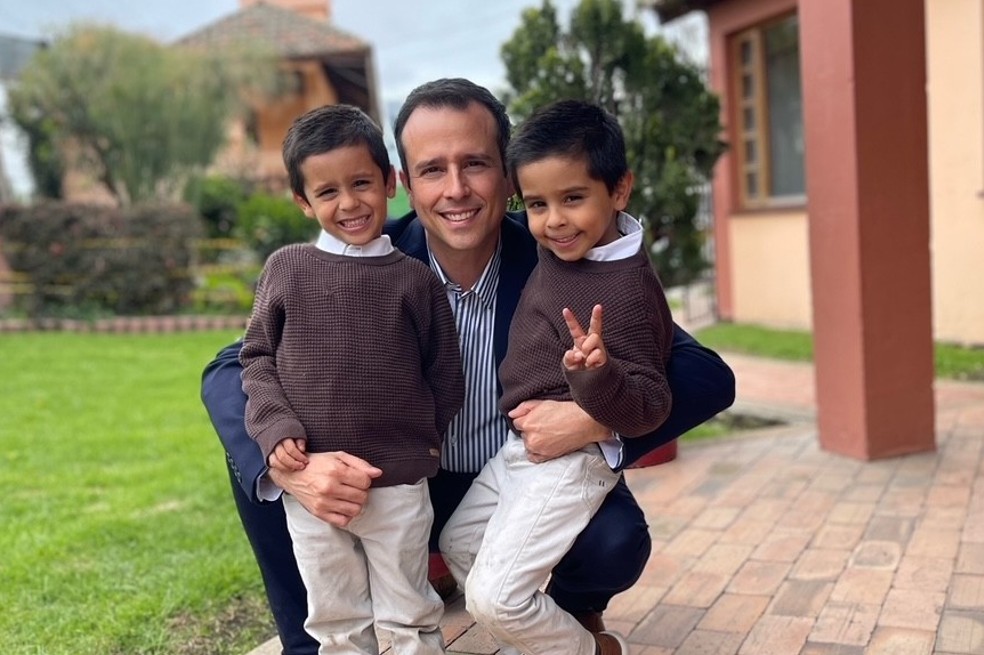 Hijos de José Fernando Patiño.