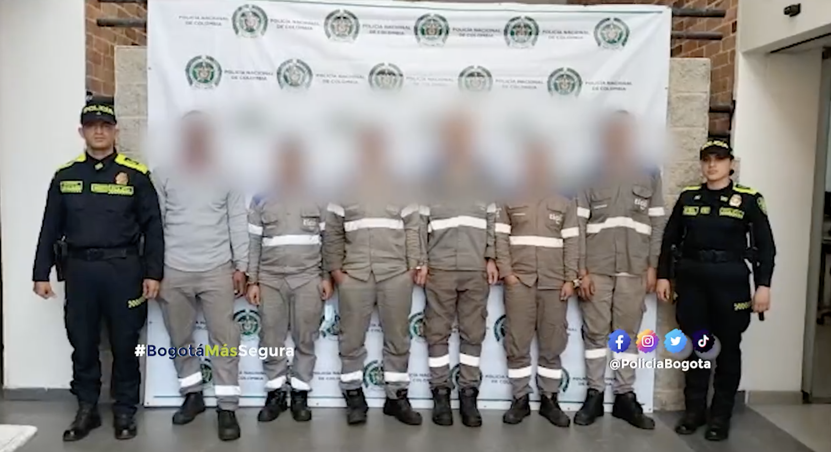 Capturan a banda que se hacía pasar por una empresa telefónica para robar cableado