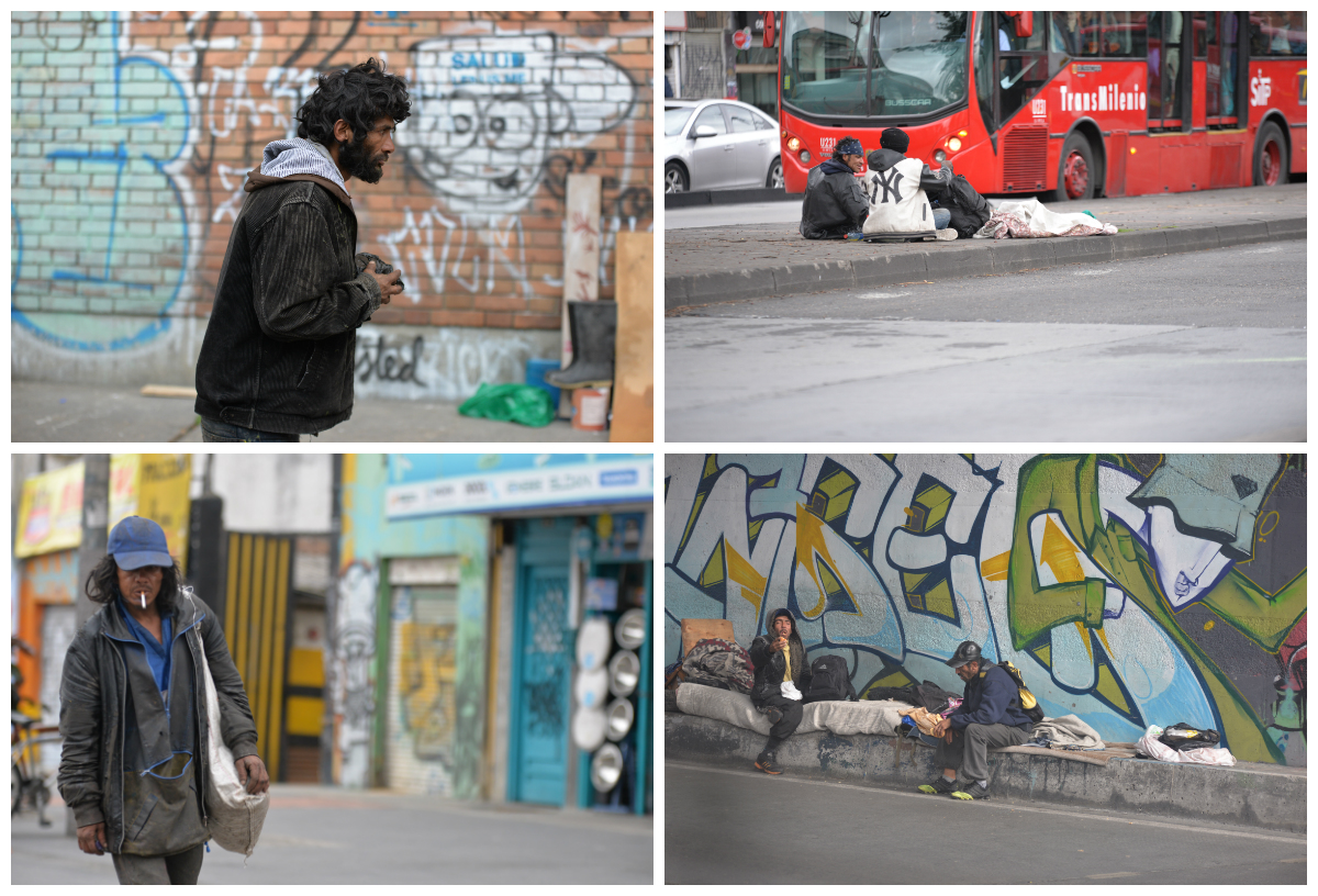 Recorrido por los sectores que más transitan los habitantes de calle en Bogotá