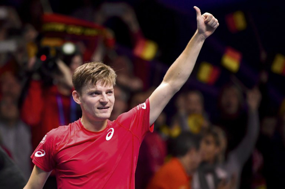 David Goffin gana para Bélgica el primer punto en la final de la Copa Davis