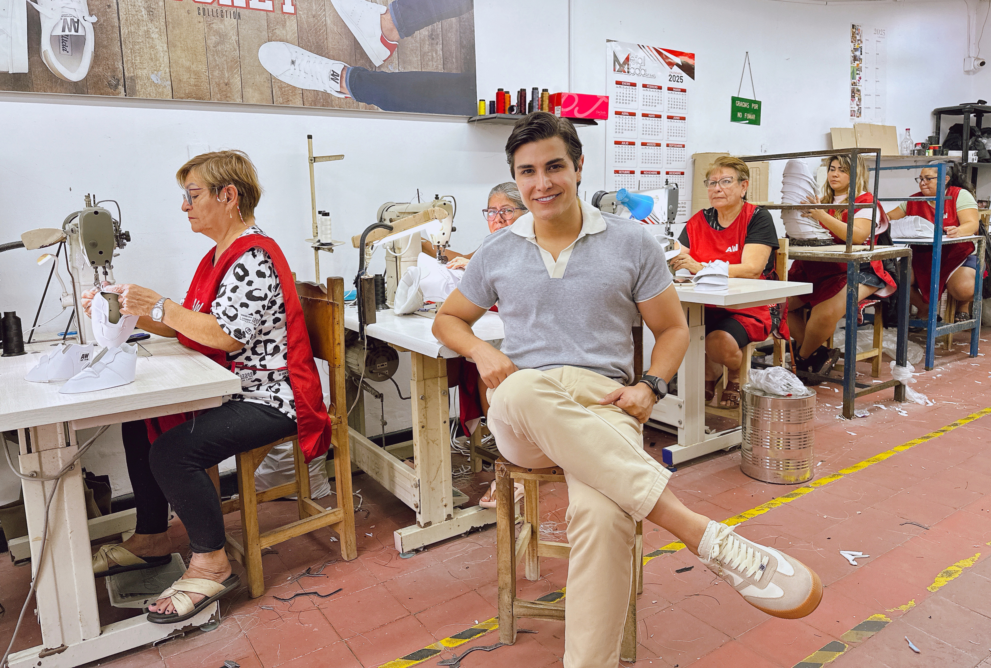 Quería crear una marca de tenis locales y a un buen precio: Sergio Serrano