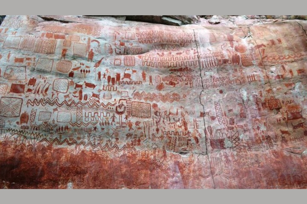 El Amazonas tiene una de las colecciones de arte rupestre prehistórico más grandes del mundo