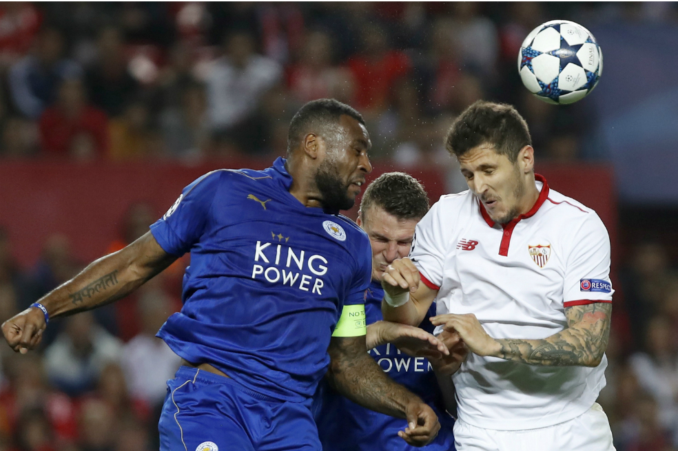 Por Champions, Leicester a hacer historia y Sevilla a ganar por primera vez en Inglaterra