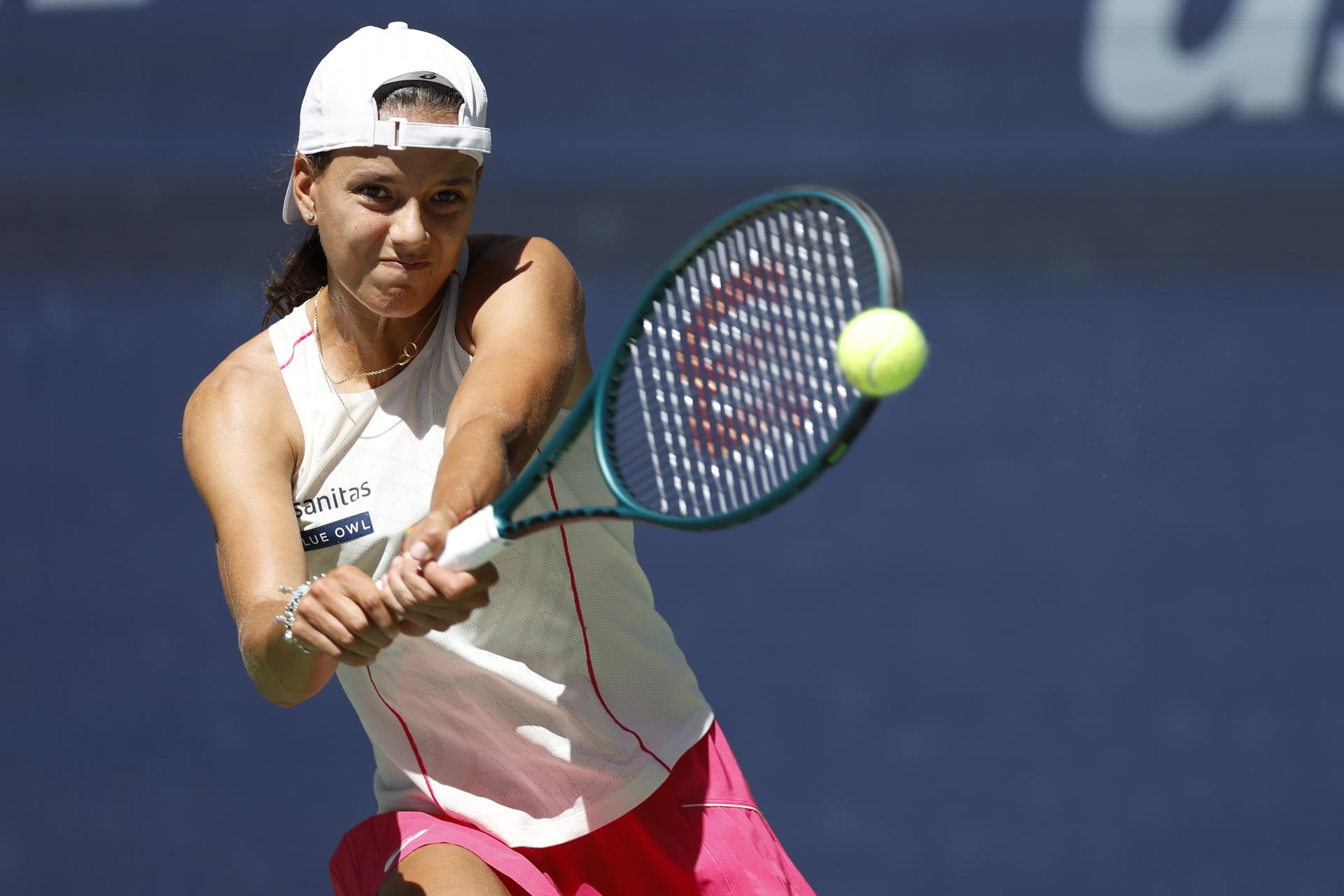US Open 2025: Emiliana Arango debutó en partido contra Iga Swiatek