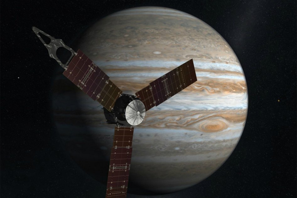 Los primeros sonidos de Júpiter captados por la nave Juno