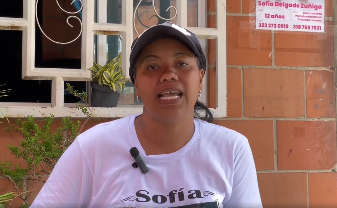 Madre de Sofía Delgado le exigió al asesino de su hija que deje de hablar de ella