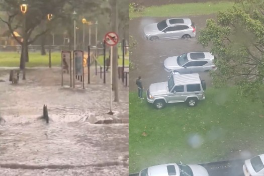 Fuertes lluvias este viernes en Bogotá: reportan inundaciones y desbordamientos