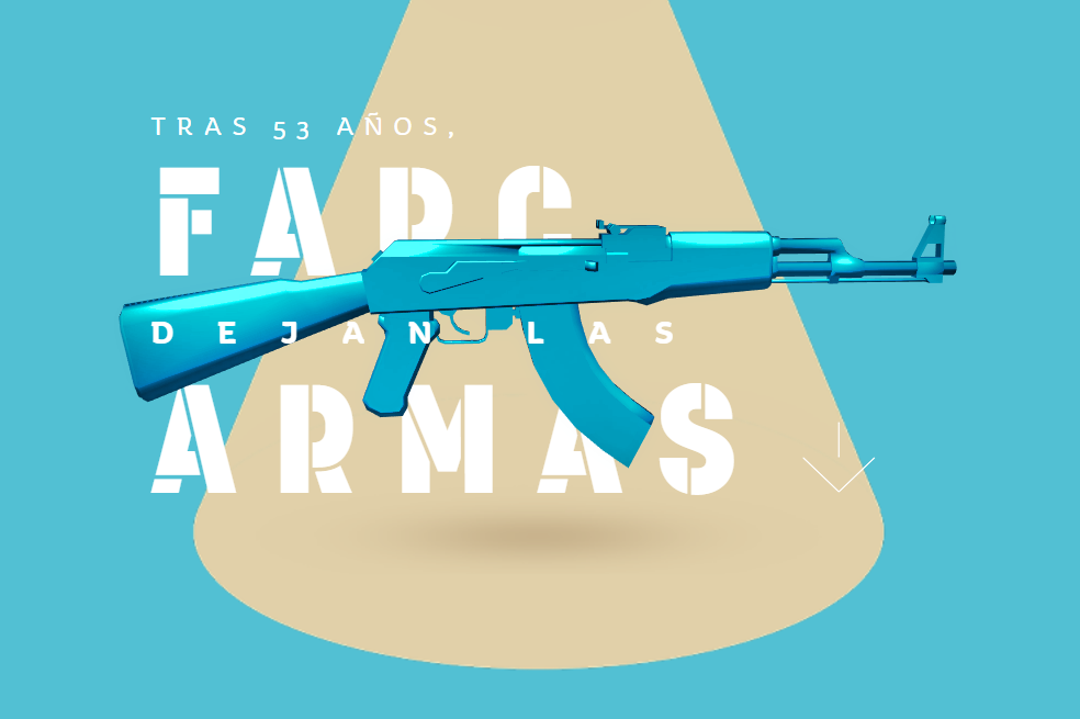 Tras 53 años Farc dejan las armas