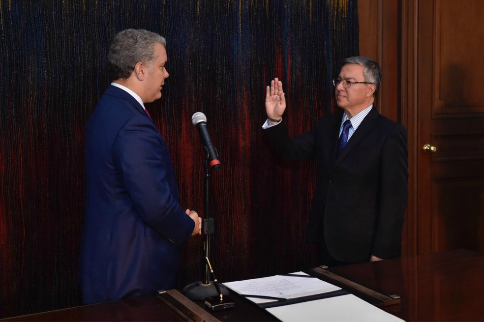 Leonardo Espinosa se posesionó como fiscal ad hoc de caso Odebrecht