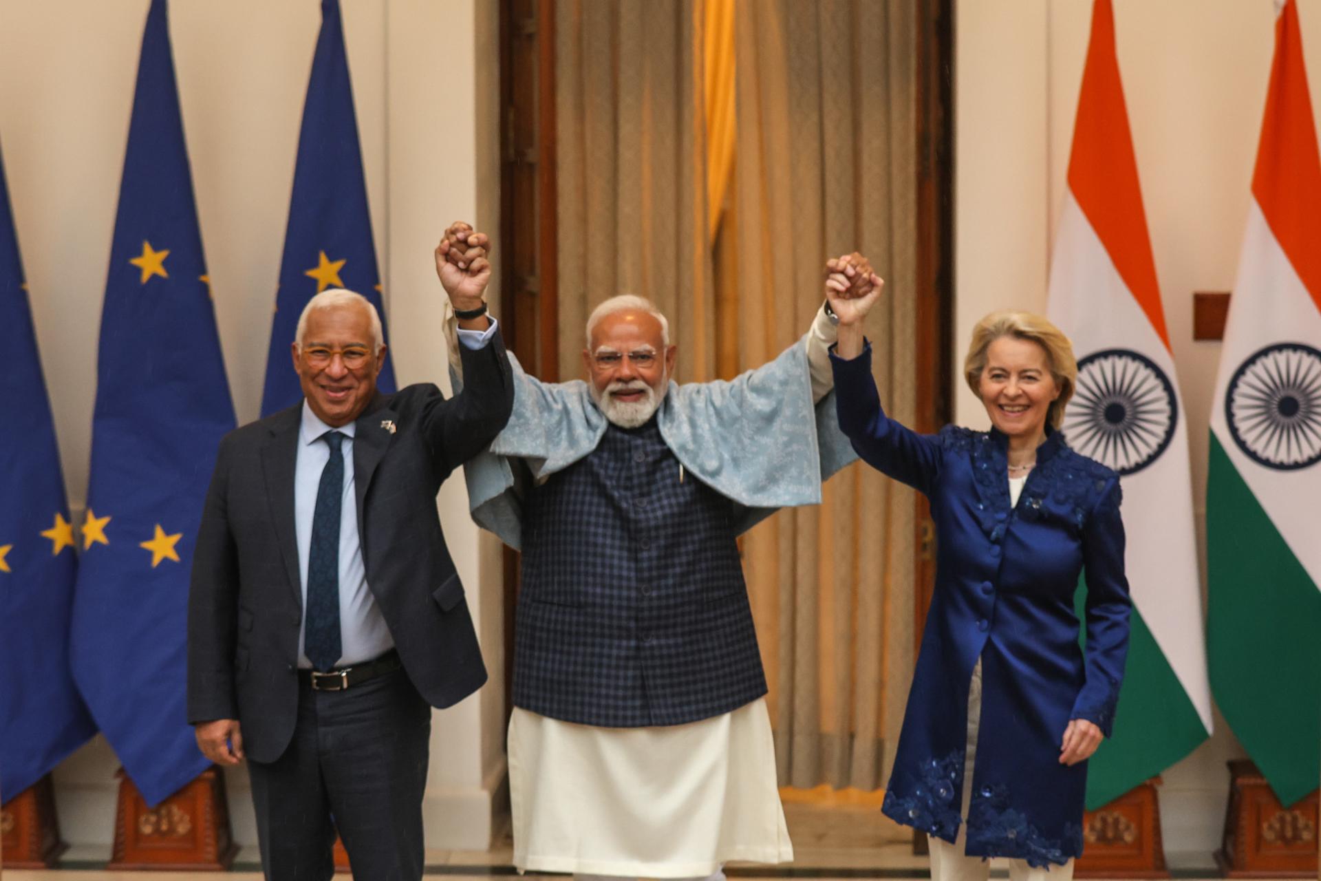 La UE y la India cierran el “acuerdo definitivo” de libre comercio en respuesta a Trump