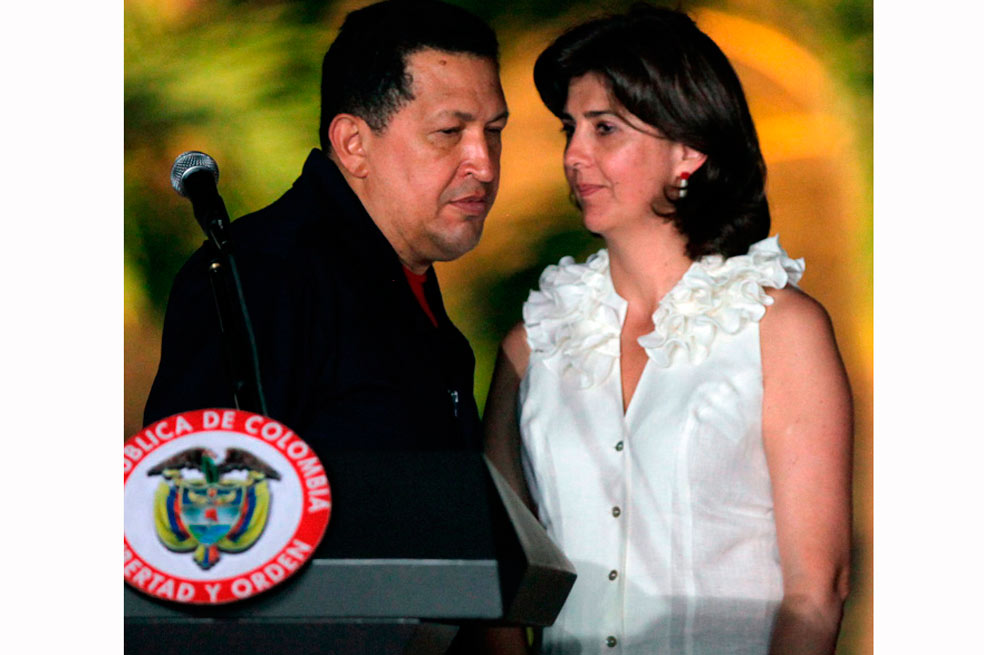 Chávez y sus buenas relaciones con Colombia