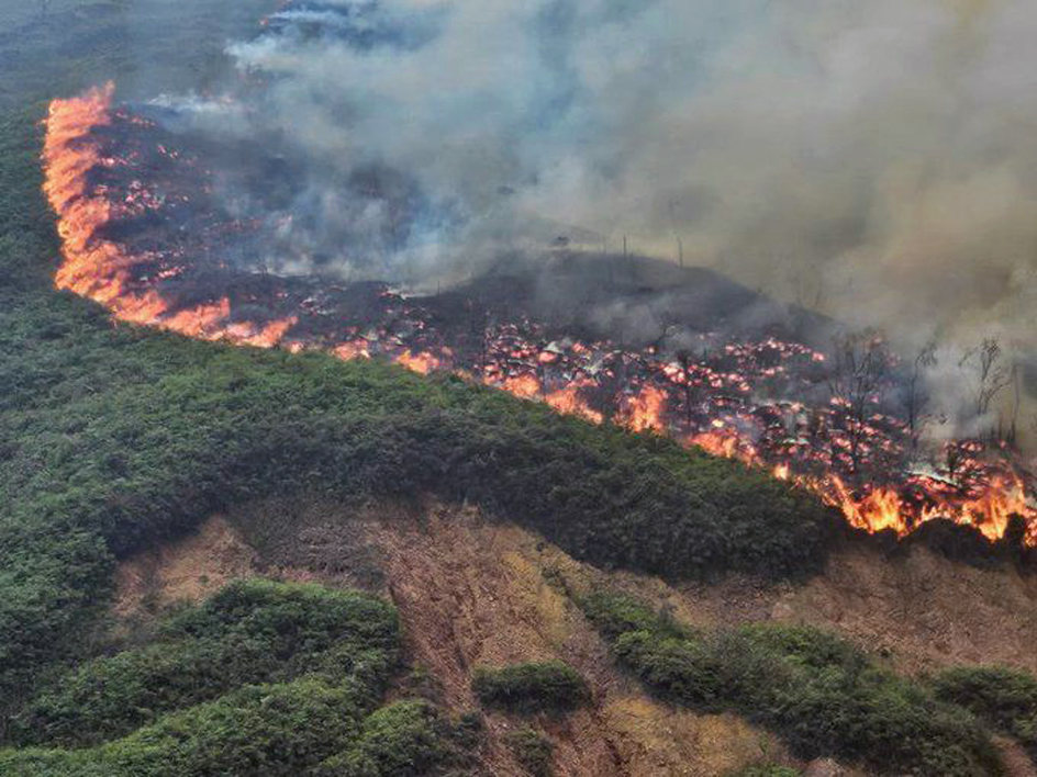 Incendios en Colombia: así amanece el país este 24 de enero