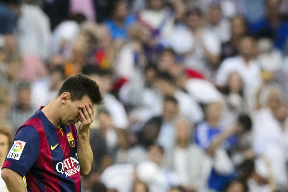 Lionel Messi no pudo batir el récord de Zarra en el Bernabéu