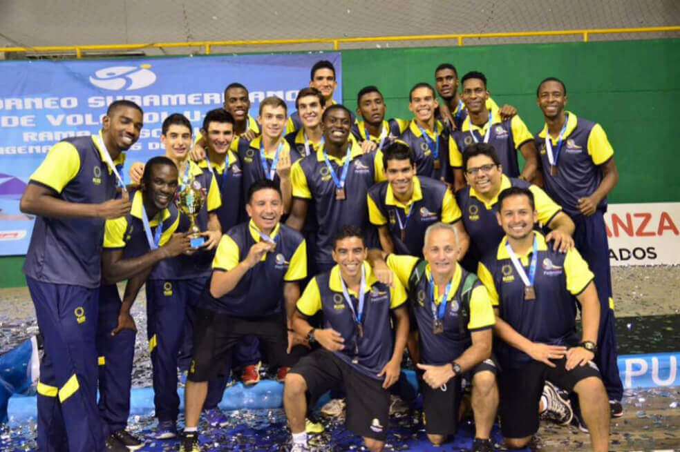 Selección colombiana masculina de voleibol.