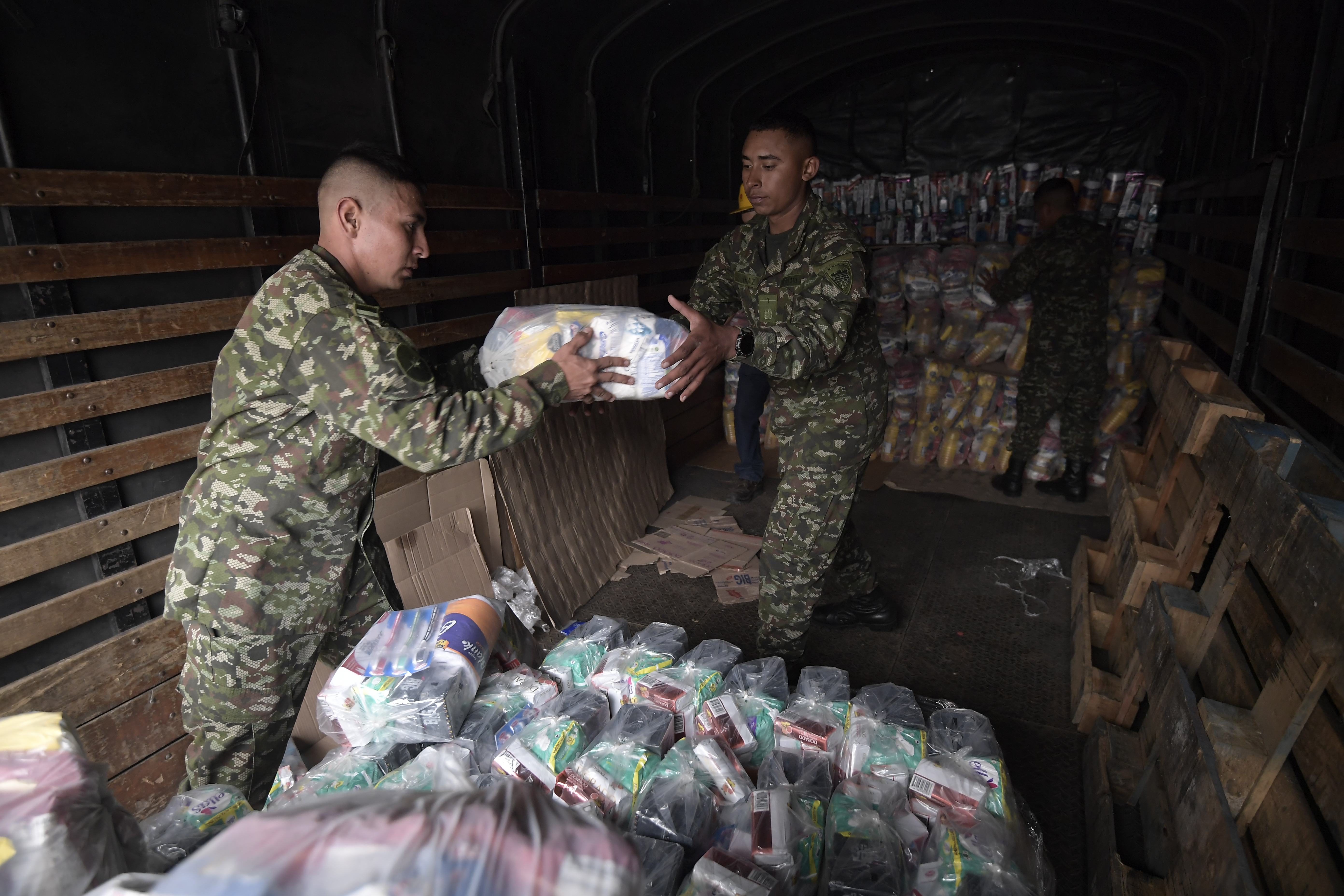 Banco de Alimentos - Ejército Nacional - Ayudas para Catatumbo
