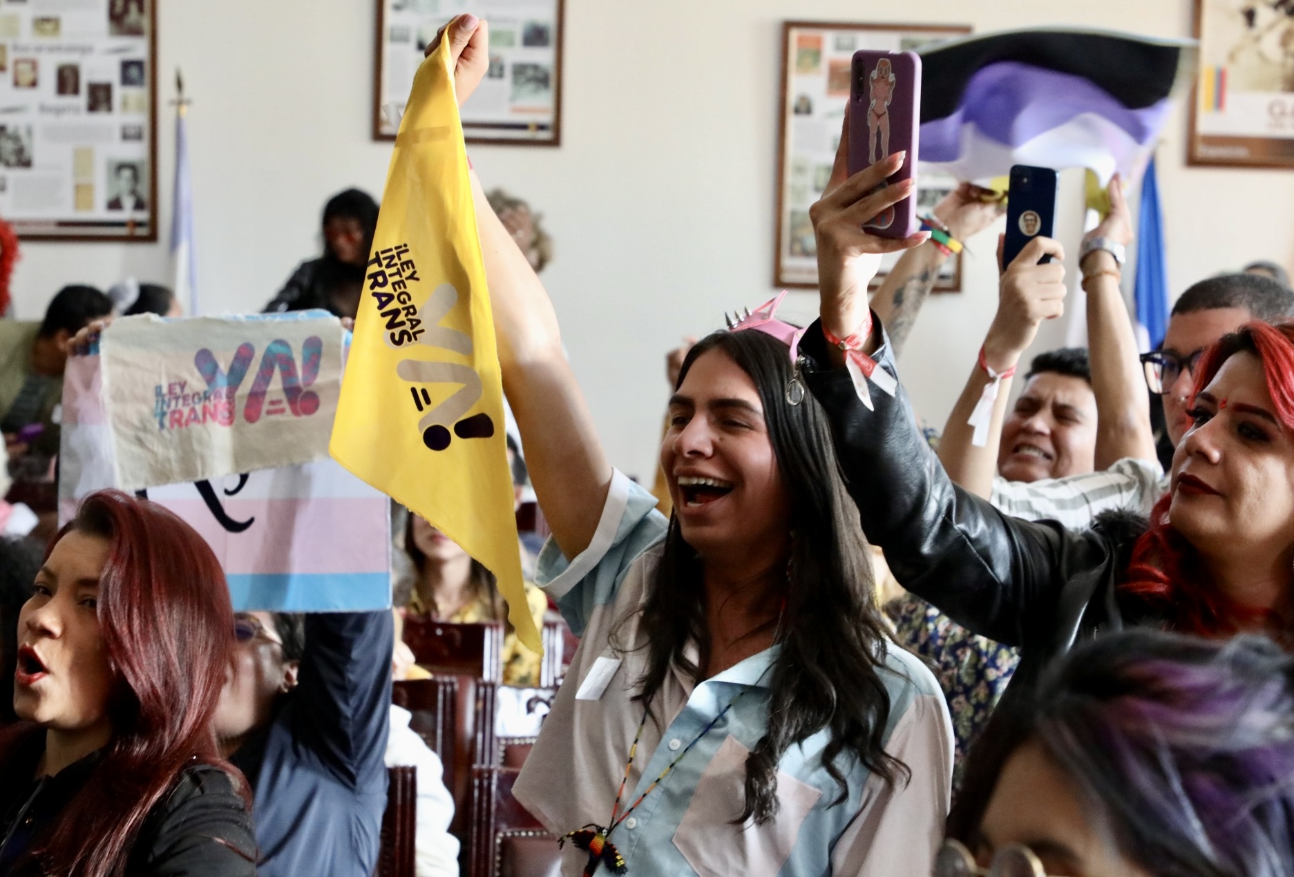 Aprobada en primer debate la Ley Integral Trans en la Cámara de Representantes