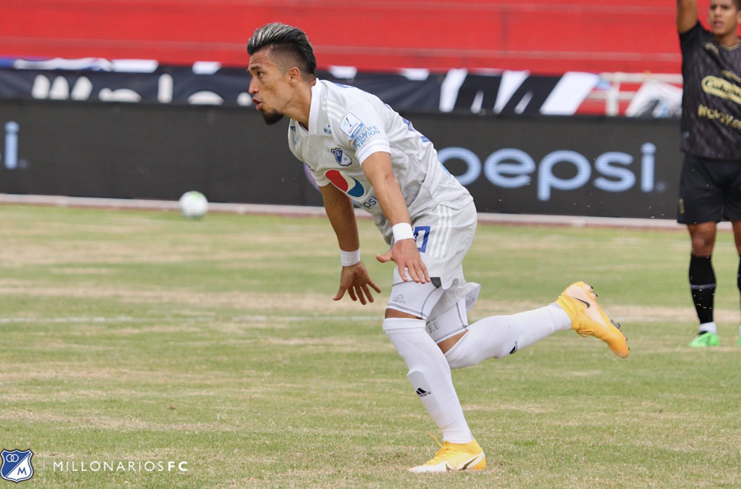 Fernando Uribe hizo uno de los goles más rápidos en la historia de Millonarios