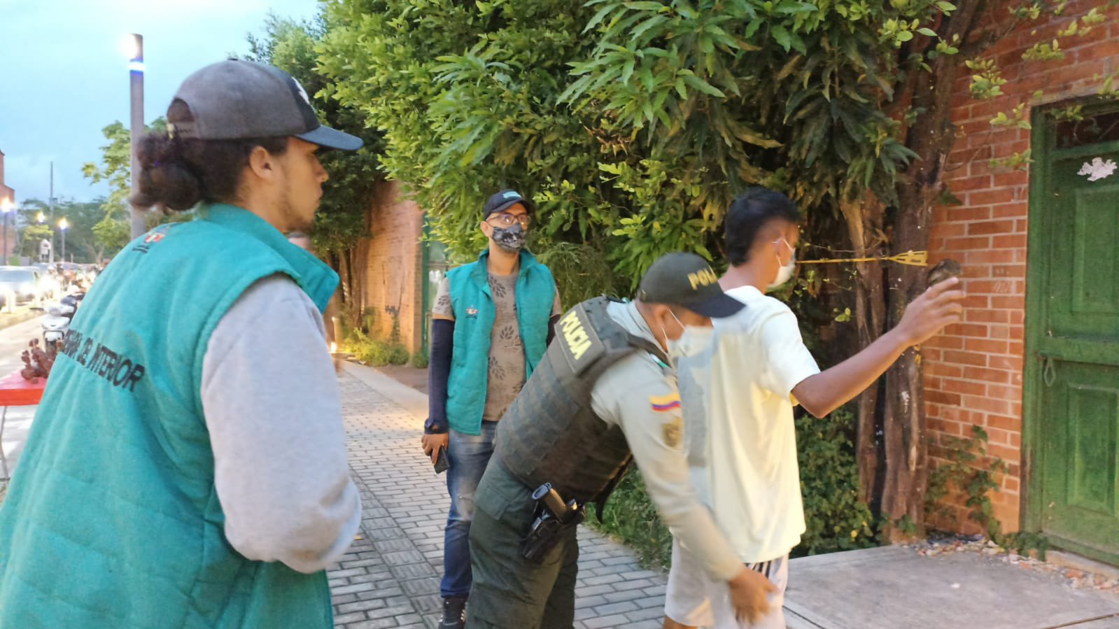 Incautan armas blancas a adolescentes en calle de los estudiantes de Bucaramanga