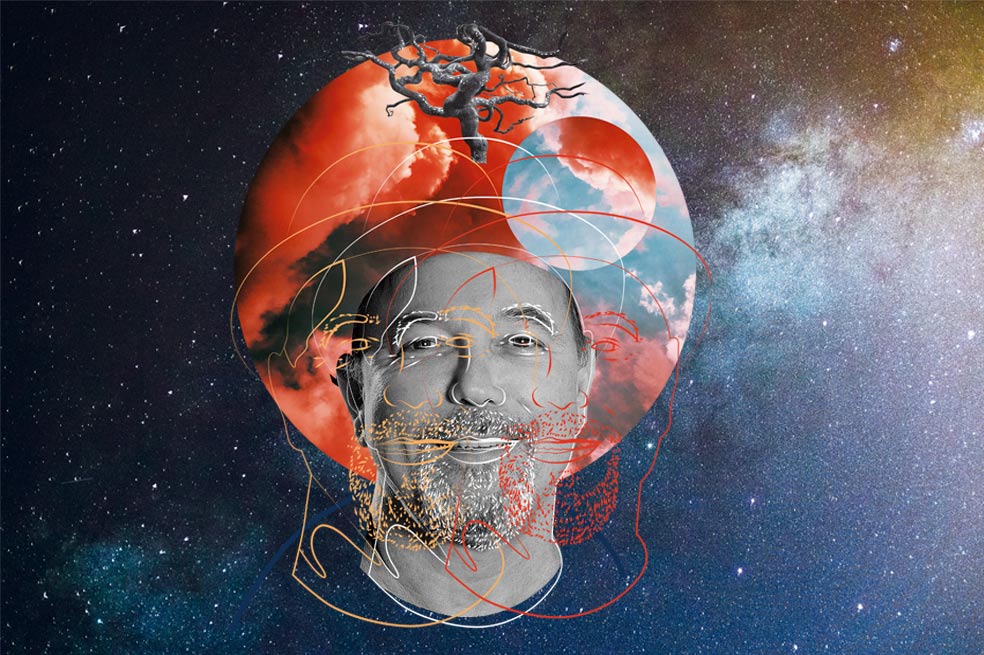 Rubén Blades se presenta en el Movistar Arena para celebrar, con todos sus fanáticos, sus 50 años de carrera musical.  / Ilustración: Eder Leandro Rodríguez
