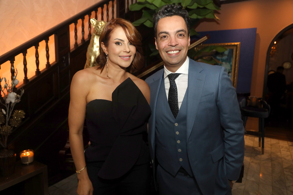 Estefanía Gómez y Eduardo Moreno